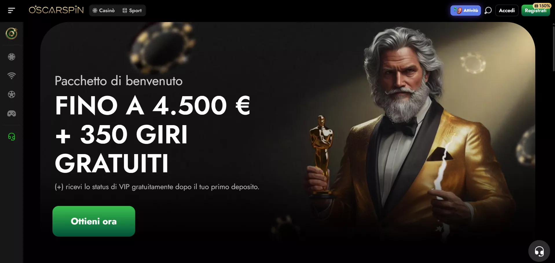 Oscarspin Pagina principale